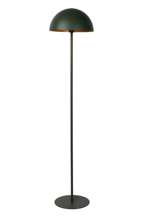 Lucide SIEMON - Lámpara de suelo - Ø 35 cm - 1xE27 - Verde - apagado